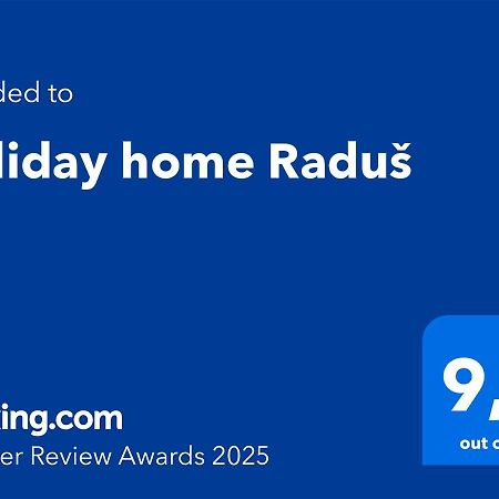 Holiday Home Radus Вирпазар Экстерьер фото